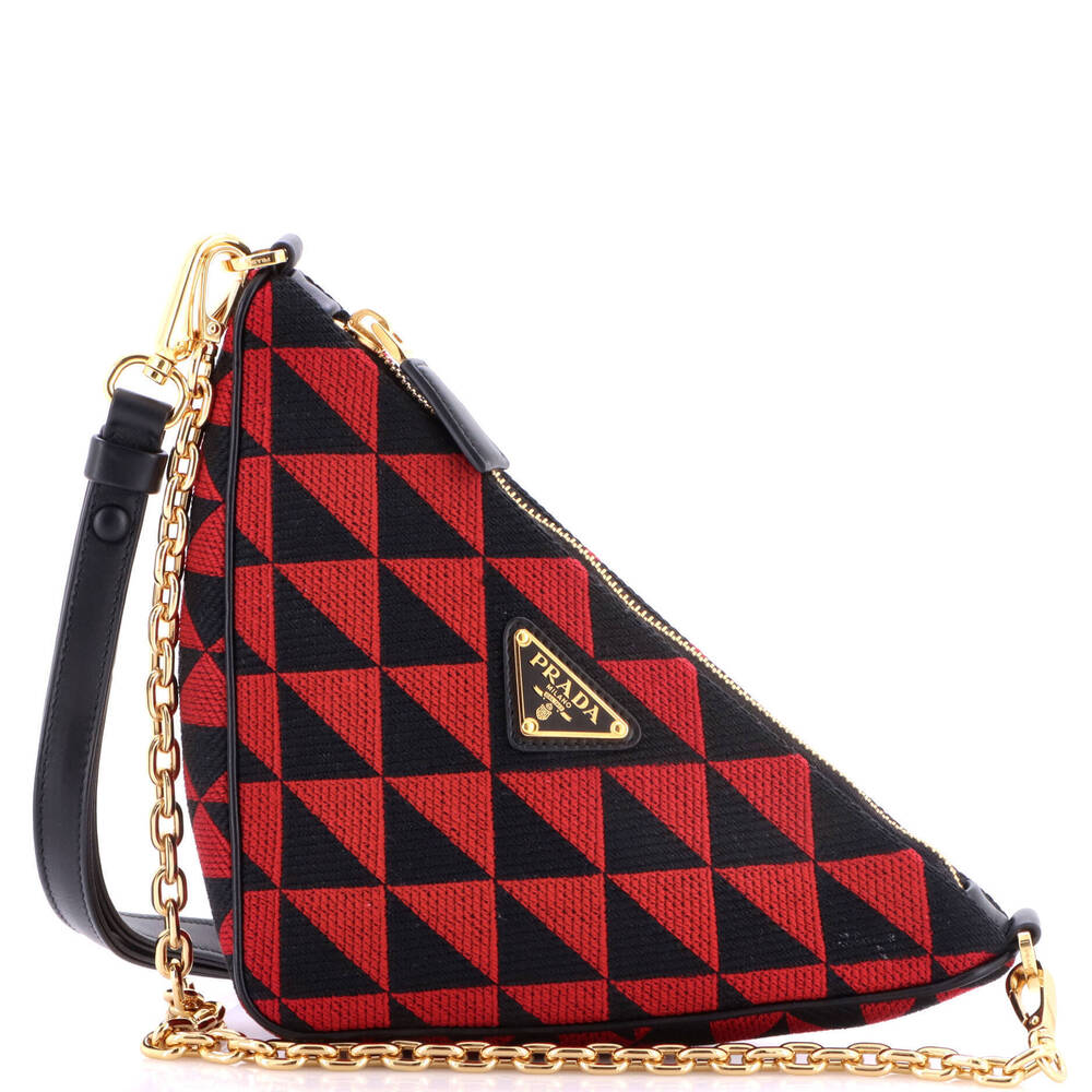 Prada Mini Symbole Triangle Bag